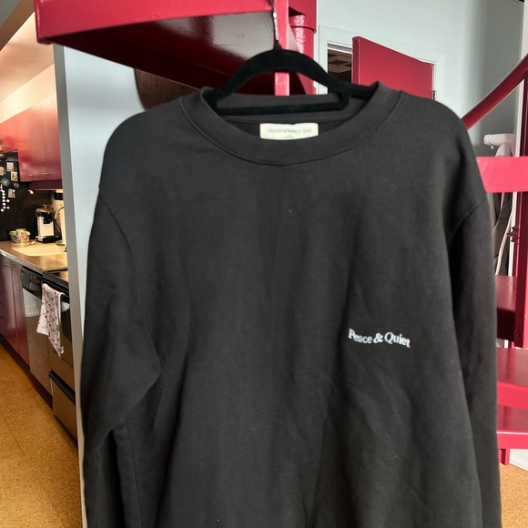 Museum of Peace & Quiet
BLACK COTTON SWEATSHIRT - Picture 2 of 7